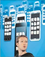  ?? Justin Sullivan
Getty I mages ?? FACEBOOK’S Mark Zuckerberg. A lawsuit f iled in Illinois alleges the company takes users’ faceprints without informing them or obtaining their consent.