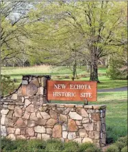  ?? Blake silvers, File ?? New Echota-Cherokee Capital State Historic Site, 1211 Highway 225.