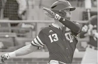  ?? Texas A&M Athletics ?? Texas A&M outfielder Blake Kopetsky says the seeding doesn’t matter. To the senior from Bryan, what matters is the third-seeded Aggies “have an even shot” to advance in the NCAA Tournament.