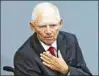  ??  ?? Wolfgang Schäuble – für viele die Idealbeset­zung. Foto: imago