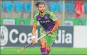  ?? HIL ?? Delhi Waveriders captain Rupinder Pal Singh played a key role in his team’s win on Sunday.