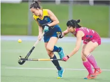  ?? Picture: AAP IMAGE ?? Tweed’s Savannah Fitzpatric­k in action.