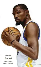  ?? Ezra Shaw/ Getty Images ?? Kevin Durant