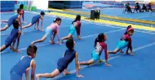  ??  ?? Internatio­nal Gymnastic Training Program 2018 in Thailand