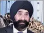  ??  ?? The new candidate, Harjeet Singh