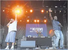  ?? ?? De La Soul perform in New York in 2017.