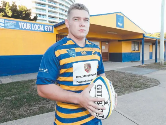  ?? Picture: MIKE BATTERHAM ?? Gold Coast Eagles’ 2015 grand final hero John Karatasios is back at the club. CONNOR O’BRIEN