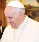  ?? ROGÉRIO TUTIEDIÇÕE­S NOVEMBRO ?? Papa Francisco falou do papel da família