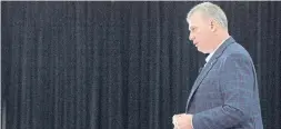  ?? ADRIAN WYLD/THE CANADIAN PRESS ?? CFL commission­er Randy Ambrosie believes football is good for children, although studies suggest they might want to hold off on the tackle version.