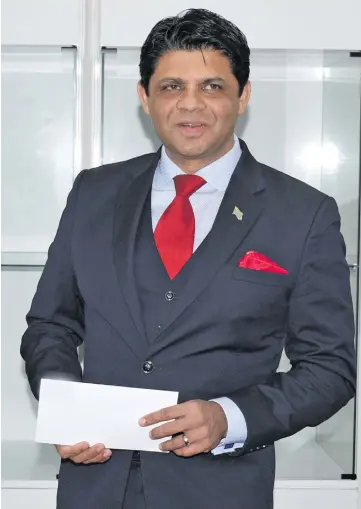  ?? . Photo: Simione Haravanua ?? Attorney-General and Minister for Economy Aiyaz Sayed-Khaiyum