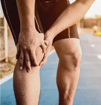  ?? Phanuwat Nandee/EyeEm/Getty Images ?? Many people who undergo total knee replacemen­ts might actually be suffering with pain from an arthritic hip. In cases like that, a total hip replacemen­t might have eliminated the knee pain.