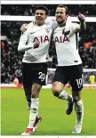  ??  ?? Tottenhams Trumpf: Dele Alli (links) und Torjäger Harry Kane