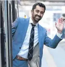  ??  ?? Transport minister Humza Yousaf has blamed Network Rail for delays.
