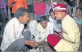  ?? HT FILE PHOTO ?? Bridegroom Sunil was shot during his wedding ceremony at a village in Lakhimpur Kheri on Sunday.