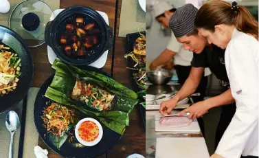  ??  ?? ABOVE: Cooking schools are a great way to learn new culinary skills and how to create the flavours of Vietnam at home. .