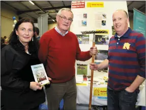  ??  ?? ABOVE: Mallow Tidy Towns Trish Kennedy, Brendan O’ Shea and Niall O’ Keeffe are ever ready to keep Mallow neat and tidy. Photo by Sheila Fitzgerald.