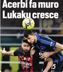  ?? GETTY ?? Francesco Acerbi anticipa Olivier Giroud