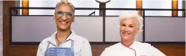  ??  ?? Carla Hall and Anne Burrell as seen in “Worst Cooks in America”