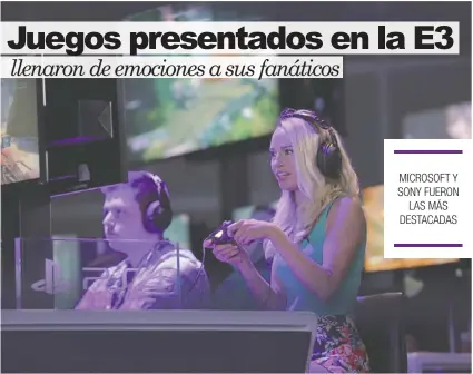  ?? La E3 se llevó a cabo del 12 al 14 de junio en Los Ángeles, Estados Unidos. Cortesía E3 Expo/La República ??