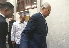  ?? — Bernama photo ?? Najib was present at the trial at High Court yesterday.