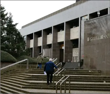  ??  ?? Charles Murray appeared before Glasgow Sheriff Court over the offences involving an 88-year-old woman