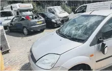  ?? ?? More than 20 vehicles have been target in a Fratton auto yard