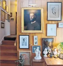  ??  ?? PROLIFIC SOUTHERN writer Reynolds Price filled his home with an eclectic and massive collection of art and objects on view in the book “Dream of a House.”