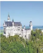  ?? FOTO: DPA ?? Blick auf das weltberühm­te Schloss Neuschwans­tein in Schwangau.