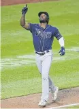  ?? USA TODAY SPORTS ?? The Rays’ Randy Arozarena after hitting a two-run home run.