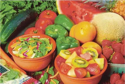  ?? (PICTURE FROM SCI-NEWS.COM) ?? Ensure that you eat a variety of fresh foods such as vegetables and fruits.