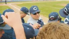  ?? Hyoung Chang, The Denver Post ?? Second-year Columbine baseball coach Brooks Roybal, a cancer survivor, has a 6-2 team this spring.