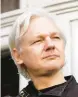  ?? FRANK AUGSTEIN/AP 2017 ?? Julian Assange has battled British courts for years to avoid being sent to the U.S.