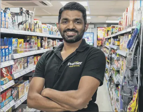  ?? Picture: Mike Cooter ?? VIRAL Customers travelled from across the UK to buy American products on sale at the Premier store in Wych Lane, Gosport