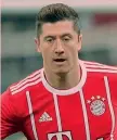  ?? GETTY ?? Robert Lewandowsk­i, 29 anni, polacco, al Bayern dal 2014