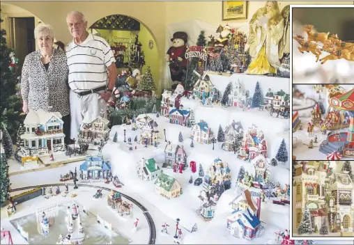  ??  ?? Margaret and Graham Johnston’s house is an iconic Christmas time delight, but 2019 may be their display’s last year on show. PHOTO: DUBBO PHOTO NEWS/EMY LOU