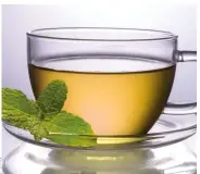  ??  ?? Your brain might thank you for a daily cup of green tea