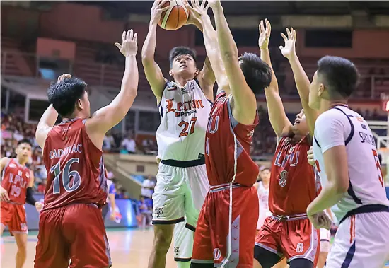  ?? ROMAN PROSPERO ?? FRAN Yu powers Letran past Lyceum.