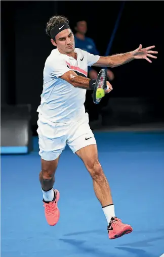  ?? GETTY IMAGES ?? Swiss ace Roger Federer chases his 20th grand slam title tonight.