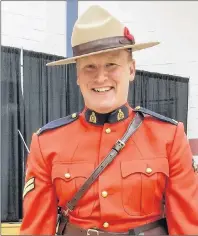  ?? RCMP PHOTO ?? Cpl. David Hopkins from the RCMP’s Harbour Grace detachment was the recent recipient of the Commander’s Commendati­on for Bravery honour.