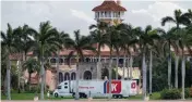  ?? GREG LOVETT THE ASSOCIATED PRESS FILE PHOTO ?? One of Donald Trump’s neighbours in Palm Beach believes Trump’s residency at Mar-a-Lago would decrease property values, according to a letter sent to the South Florida town.