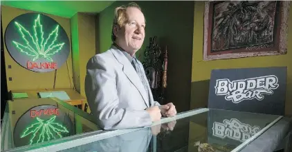  ?? Ward Perrin/ PNG ?? Don Briere, who has opened 15 medical marijuana dispensari­es in the Vancouver area, is looking forward to the city’s move to regulate the businesses that sell cannabis.