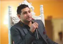  ?? Rex Features ?? Amir Khan will launch the Super Boxing League scheduled to be held from July 7 to August 12.