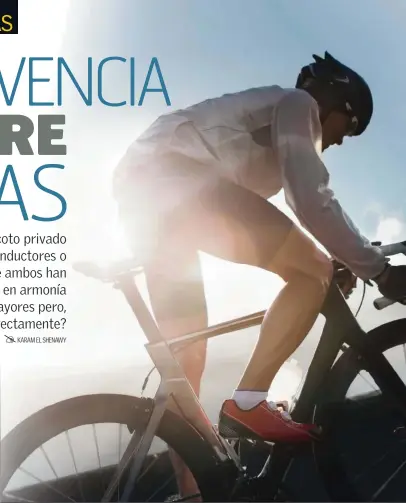  ??  ?? EN AUGE. Uno de cada cuatro españoles practica el ciclismo, ya sea como hobby o como manera de ganarse la vida.