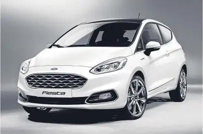  ??  ?? The seventh generation Fiesta will start at £12,715.