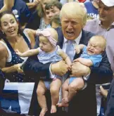  ?? REUTERS ?? File photo shows US President Donald Trump during a campaign rally in Colorado.