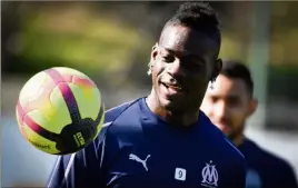  ?? (Photo AFP) ?? En situation d’échec à Nice, Mario Balotelli s’éclate sous le maillot de l’OM.