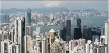  ?? BILLY H.C. KWOK/BLOOMBERG ?? Hong Kong is emerging as a destinatio­n for overseas cash amid the rise of the super-rich in China and growing internatio­nal pressure on more establishe­d tax havens, like Switzerlan­d.