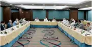  ??  ?? Qatar Chamber, in cooperatio­n with the Ministry of Administra­tive Developmen­t, Labour and Social Affairs, held an introducto­ry seminar to raise awareness among private sector companies about the importance of joint labour committees.