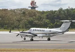  ?? MARINA SILVA ?? Jatinho da PF decolou de Salvador para Brasília no início da tarde