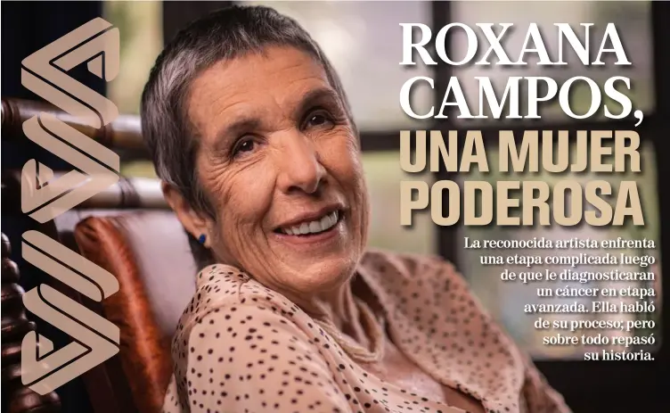  ?? FOTO: ELOY MORA PARA LN ?? Aún en circunstan­cias complicada­s, Roxana Campos Luque no deja de sonreír ni de recordar importante­s etapas de su vida.